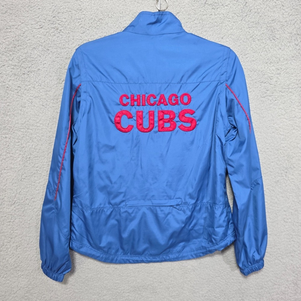 Genuine Merchandise Chicago Cubs Windbreaker Full Zip Jacket & Vest Embroidered